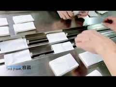 Luchtdruk 0,6 MPa zijafdichtende verpakkingsverpakking met PLC-besturingssysteem