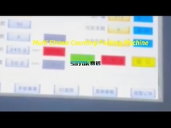 Automatische telverpakkingsmachine voor meerdere strooitjes