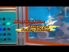 Grote verstelbare verpakkingsmachine voor hygiënische servetten