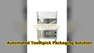 Automatische tandenstokervulmachine voor plastic dozen