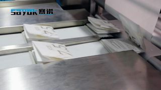 Bi-voudige chirurgische handschoen Vierzijdige afdichtingsverpakkingsmachine