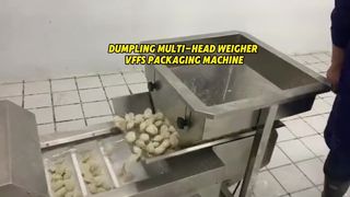 Automatische diepgevroren dumplings Multi-head weeg VFFS-verpakkingsmachine