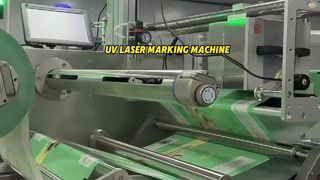 UV-laserprinter naar de bovenste filmverpakkingsmachine