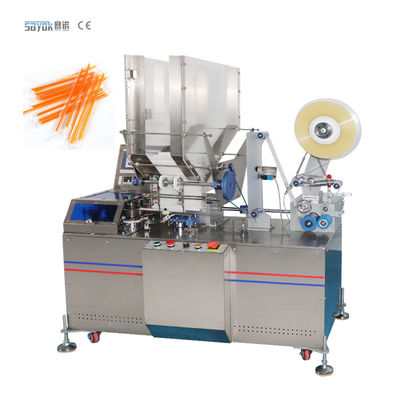 Good price Roestvrij staal Automatisch Drinkend Straw Machine With 0.3m3/Min Air Consumption online
