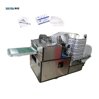 Good price High Speed Alcohol Pad Packaging Machine 6 rijen met automatisch snijden online