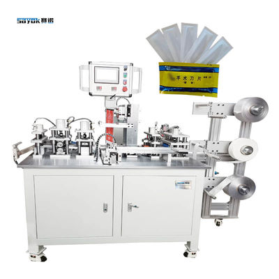 Good price 60 zakken/min. Snelheid Verpakkingsmachine voor het afdichten van de zijkant van een chirurgisch lemmet voor zuivere aluminiumfolieverpakkingen online