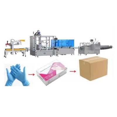 50Hz automatische Kartonnerende de Handschoenendoos van het Machine Multifunctionele Nitril