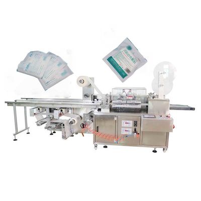 0.6 - 0.8MPa zij Verzegelende Verpakkingsmachine Gauze Swab Packaging Machine