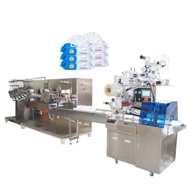 Natte de baby veegt de Verpakkingsmachine af van de Verpakkende Machine3kw Multifunctie