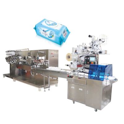 30PC - 80PC-Natte de Baby veegt het Maken van Machine/Productiemachine 3KW af