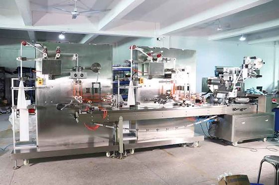 PLC natte doekjes verpakkingsmachine automatische verfrissende reiniging enkelvoudige natte doekjes weefselzakjes maken machine 220v