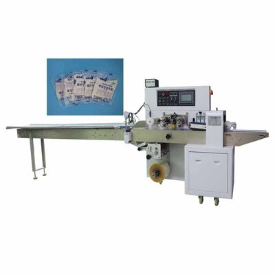 De aangepaste Automatische Machine van de Hoofdkussenverpakking 2.8KW Gloves Verpakkende Machine
