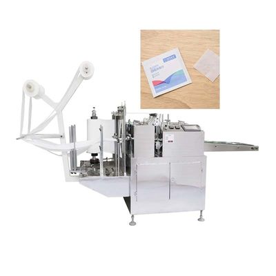 Automatisch Alcohol van de Katoenen Machine Servo Gedreven Type Zwabberverpakking