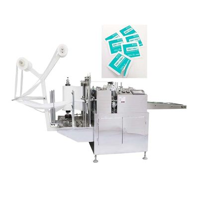 De horizontale Machine Mechanische 3KW van de Alcoholzwabber veegt Verpakkende Machine af