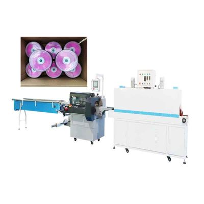 Good price 5.5KW de hoge snelheid krimpt het Verpakken Collectieve de Doosverpakking van de Machine380v Schijf online