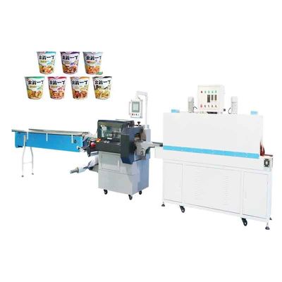POF-de Film krimpt de Kop Verpakkende Machine van de Verpakkende Machine5.5kw Noedel