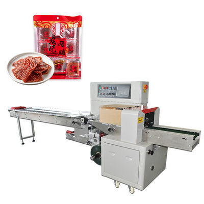 Het automatische het Type van Voedselhoofdkussen Verpakkingsmachine 50Hz 2.5KW Ononderbroken Verzegelen