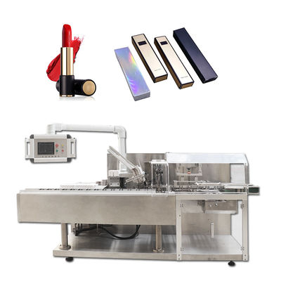 Elektrische Horizontale Kartonnerende de Lippenstiftdoos van de Kartonneerder Verpakkende Machine