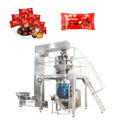 De Verticaal van Mellitus Automatische Zak Wegende en Vullende Machine 5.5KW
