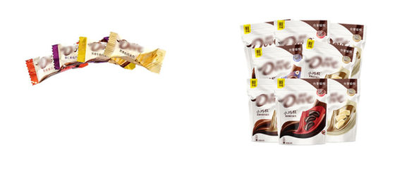 50Hz/van de Verpakkingsmachines 5.5KW van 60Hz de Automatische van de de Chocoladezak Verpakkende Machines