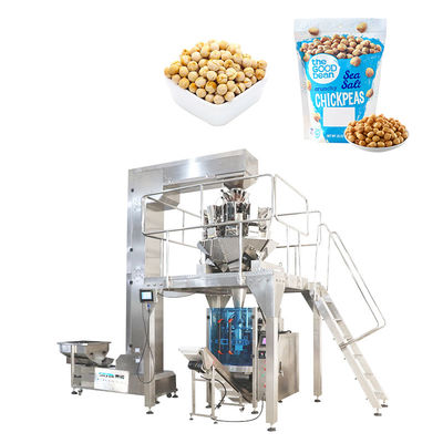 De kekers doen het Automatische Verpakkingsmachines 5.5KW het Wegen Vullen en het Verzegelen in zakken