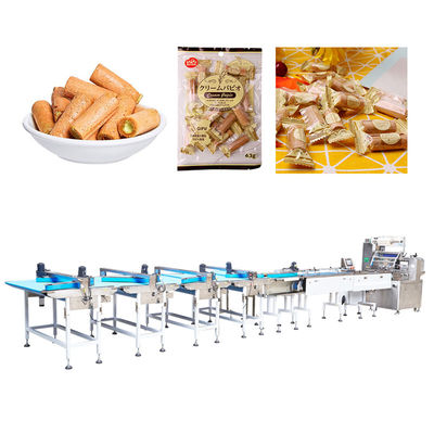 Sn-250T de Volledige Automatische Sorteermachine van de Koekjes Verpakkende Machine 220v 2.5kw