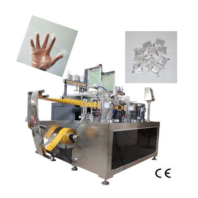 HDPE Handschoen die Samengestelde de Film Automatische Rang vouwen van de Verpakkingsmachine