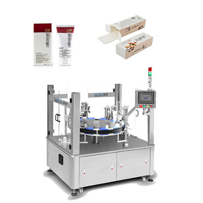 Verticale Kosmetische Kartonnerende de Verpakkingsmachine van het Machine Intacte Automatische Karton