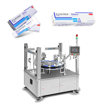 Roterend Verticaal Automatisch Kartonnerend Machine Gevoelig Medisch Gel
