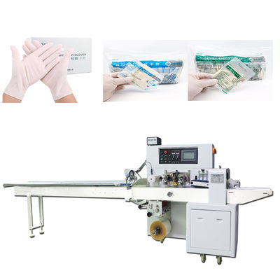 Automatisch Horizontaal de Machine Steriel Chirurgisch HMI Ontwerp van de Handschoenverpakking