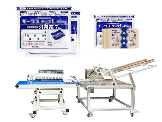 Good price 3KW automatisch Adsorptietype van de Plastic Zak Verzegelend Machine 220V online