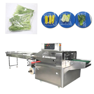 Automatische Plantaardige het Pakmachine van het Verpakkende Machine Multifunctionele Hoofdkussen