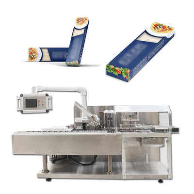 Noedelvoedsel Automatische het Kartonneren Gedreven Machine1.5kw Mechanisch