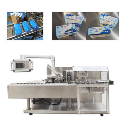 Automatische Handschoenverpakking die Gedreven Machine1.5kw Mechanisch kartonneren