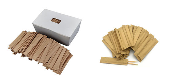Van de de Verpakkingsmachine van de bamboetandenstoker automatisch de Hoge snelheids Verpakkend Materiaal 1.2kw