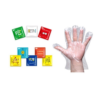 Automatische Verpakking Vouwende en Verzegelende Machine voor Beschikbare Handschoenen