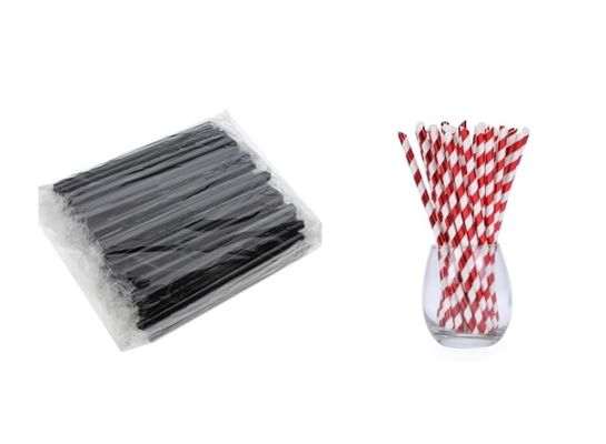 Fruit Juice Straw Packaging Machine Automatic Counting en Verpakking