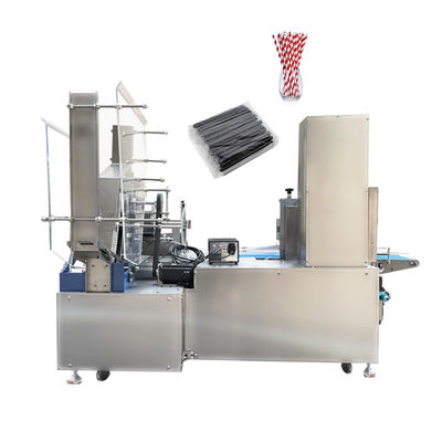 Good price Fruit Juice Straw Packaging Machine Automatic Counting en Verpakking online