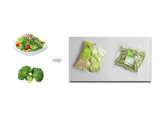 Hoge de Wegende Machine van de Nauwkeurigheids Plantaardige Salade het Vullen Verzegelende Verpakkende Machines