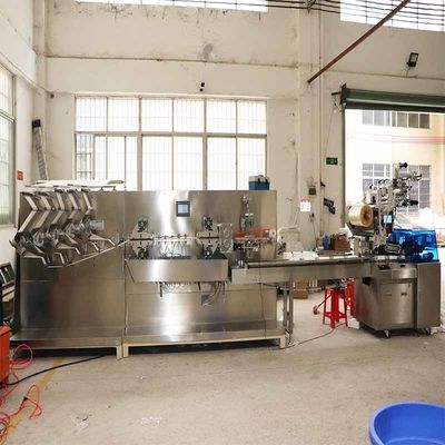 ODM 30-80 zakken / min natte veeg productielijn natte weefsel maken machine 3 kW