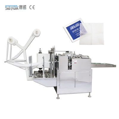 5KW 360/min Alcohol Swab Maker Met Alcohol Prep Pads Verpakkingsmachines CE