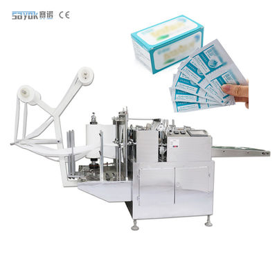 Good price Dezinfectie Alcohol Swab Machine Alcohol Prep Pad Productie Verpakkingsapparatuur 400pcs/min online