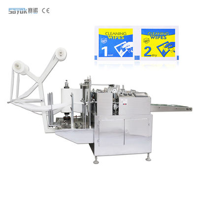 PLC-machine voor het maken van alcoholswabs 60x30 mm medische katoenen padmachine