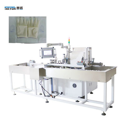 Medische 300 mm chirurgische handschoenen verpakkingsmachine PLC automatische besturing