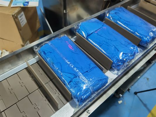 Volledig automatische handschoenenverpakkingsmachine voor 100 stuks Doos Karton 50Hz 60Hz Frequentie