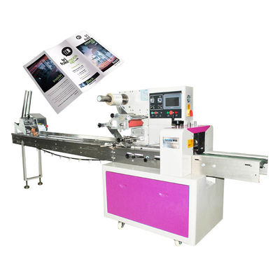 Accuracy Automatische verpakkingsmachines Kaart Uitgifte Advertentie Brochures Leaflet Verpakkingsmachine