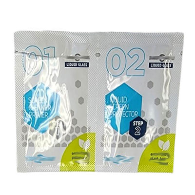 Flexible Length Adjustable 4 Side Sealing Packing Machine Liquid Screen Protector Wipe Productielijn
