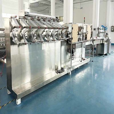8L High Efficiency Family Wipes Packing Machine Servo Driven Stacking System Wipes Machine