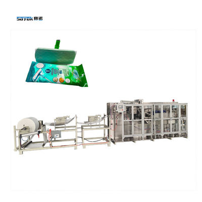 7.5 KW 2100KG natte vloer veeg maken verpakkingsmachine automatische verpakkingsmachines