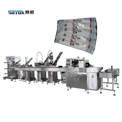 Automatisch voedend servetten hapstokjes tandenstokken bestek set verpakkingsmachine met CE-certificering